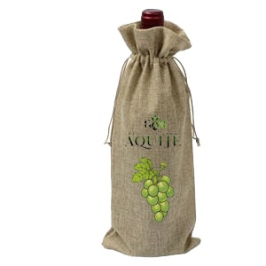 bolsas de yute para botellas de vino