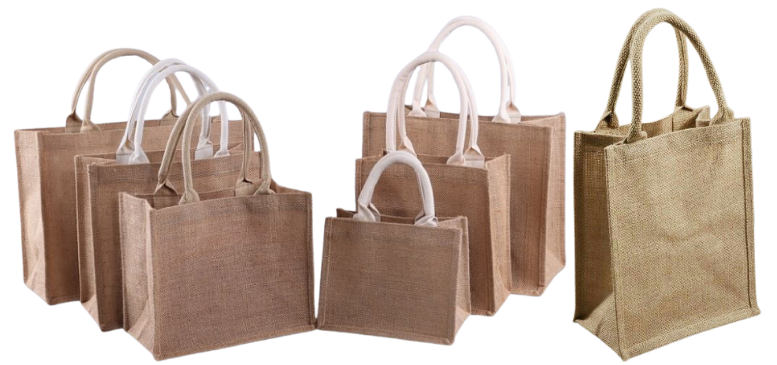 Fabricantes de bolsas de playa de yute en Gamarra, Lima