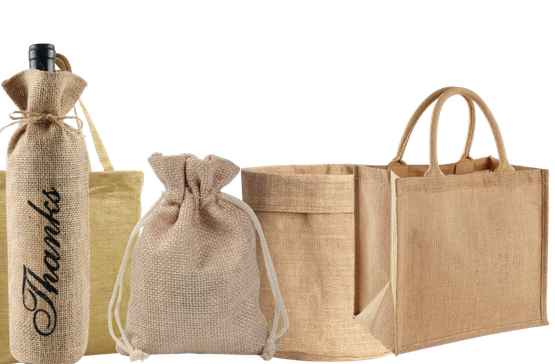 bolsas de yute fabricadas en Gamarra para venta por mayor