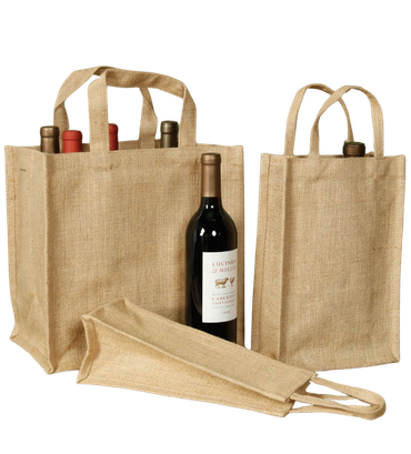 bolsas de yute para vino ecologicas