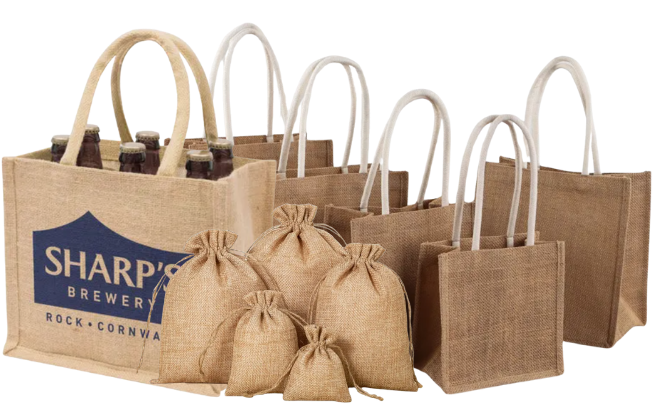 bolsas de yute por mayor fabricadas en Gamarra